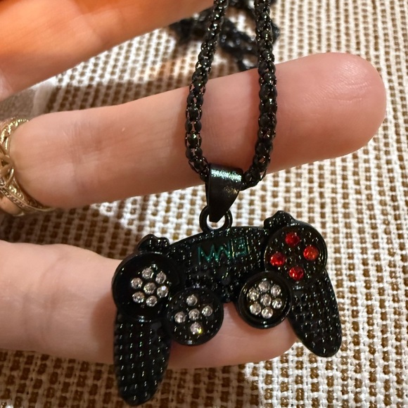 Gamepad Stainless Steel Necklaces For Women Men - Picture 2 of 4